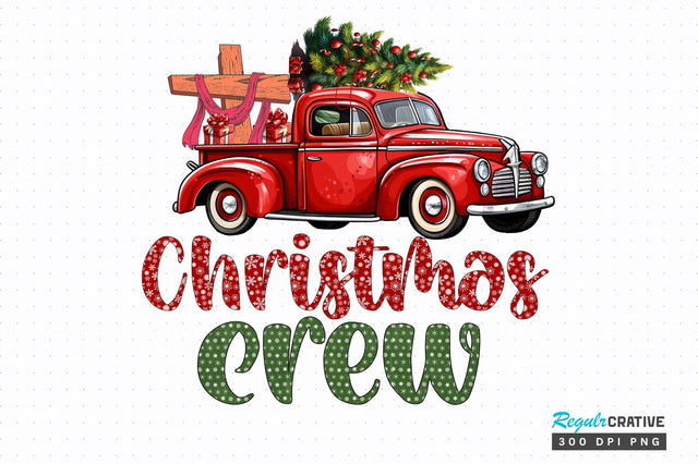 Christmas crew png design Sublimation Regulrcrative 