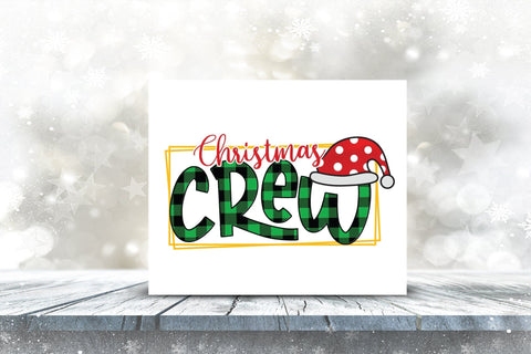 Christmas Crew PNG Sublimation Design Sublimation CraftLabSVG 