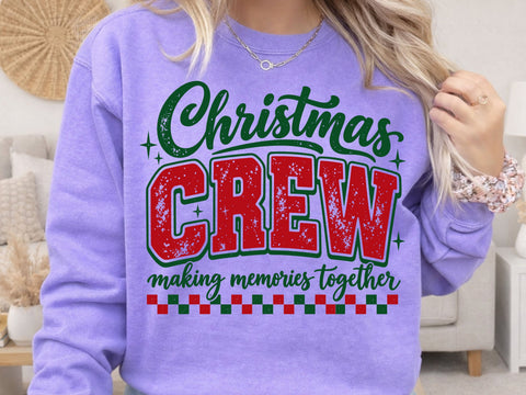 Christmas Crew Retro Family Tees SVG PNG SVG DesignDestine 