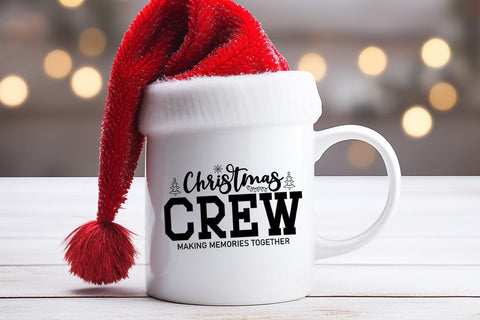 Christmas Crew Shirt SVG I Christmas Family Shirt SVG SVG Happy Printables Club 