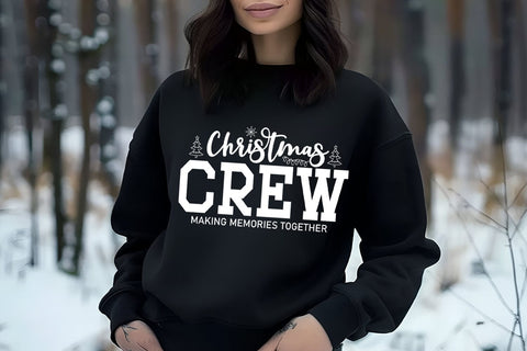 Christmas Crew Shirt SVG I Christmas Family Shirt SVG SVG Happy Printables Club 