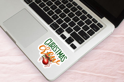 Christmas crew Sticker Design Sublimation Regulrcrative 