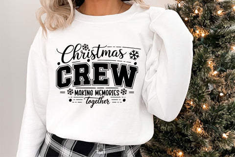 Christmas Crew SVG | Christmas Family T Shirt | Christmas Squad Svg | Christmas Pajama Svg | Making Memories Svg | Christmas Quote Svg SVG TonisArtStudio 