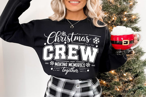 Christmas Crew SVG | Christmas Family T Shirt | Christmas Squad Svg | Christmas Pajama Svg | Making Memories Svg | Christmas Quote Svg SVG TonisArtStudio 