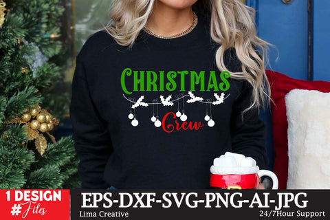 Christmas Crew SVG Cut File SVG Insomnia Std 
