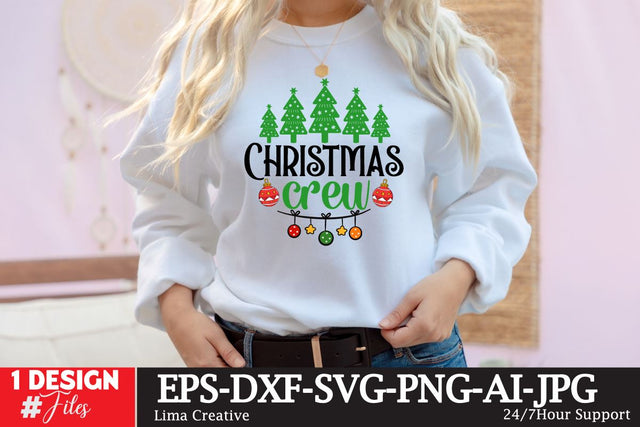 Christmas Crew SVG Cut File SVG Insomnia Std 