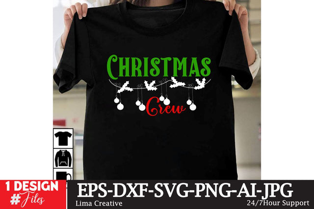 Christmas Crew SVG Cut File SVG Insomnia Std 