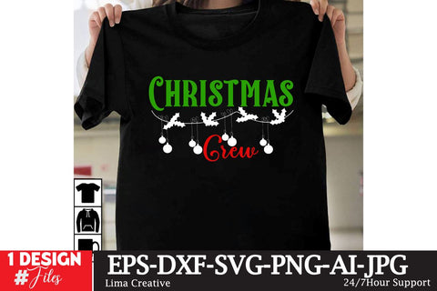 Christmas Crew SVG Cut File SVG Insomnia Std 