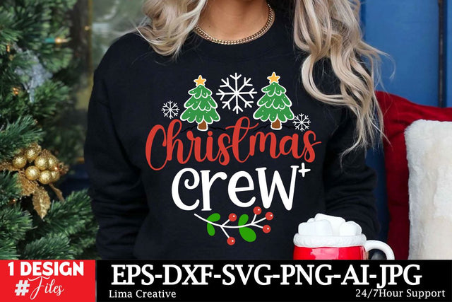 Christmas Crew SVG Cut File SVG Insomnia Std 