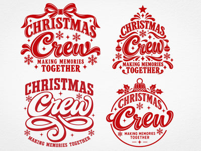 Christmas Crew SVG PNG Designs Bundle SVG DesignDestine 