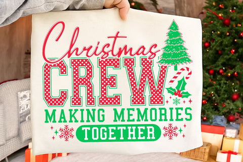 Christmas Crew SVG PNG, Making Memories Together SVG, Family Christmas PNG SVG SVG Studio 