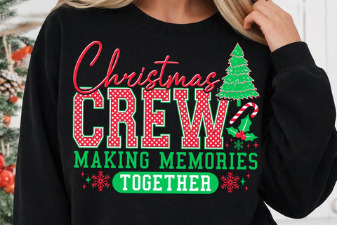 Christmas Crew SVG PNG, Making Memories Together SVG, Family Christmas PNG SVG SVG Studio 
