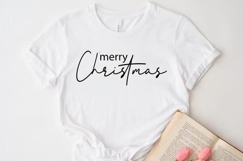 Christmas Cross Shirt, Christmas Tag SVG SVG FiveStarCrafting 