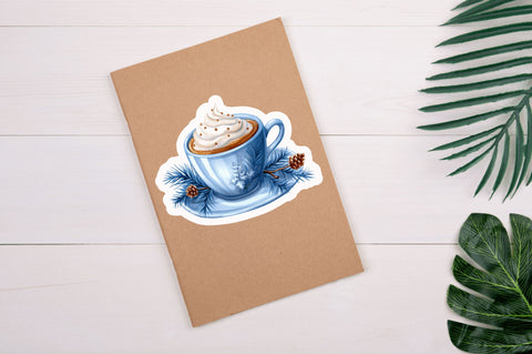 Christmas Cup Stickers Design Sublimation Regulrcrative 