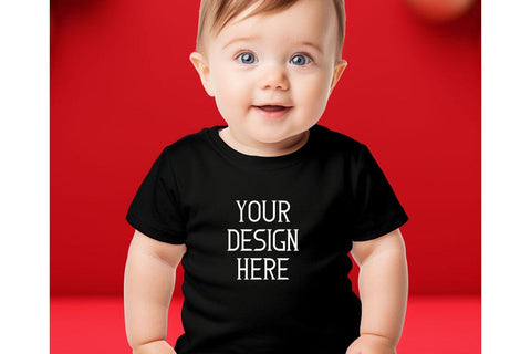 Christmas Cute Baby Black Mockups Bundle Mock Up Photo sublimationhouse29 