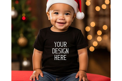 Christmas Cute Baby Black Mockups Bundle Mock Up Photo sublimationhouse29 