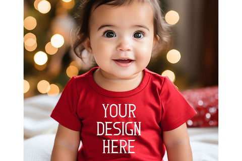 Christmas Cute Baby Girls Mockups Bundle Mock Up Photo sublimationhouse29 