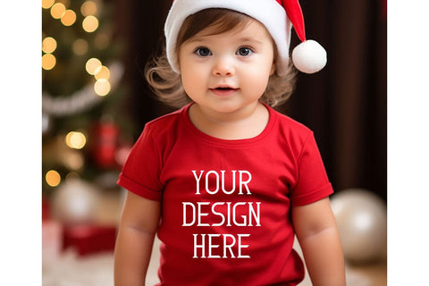 Christmas Cute Baby Girls Mockups Bundle Mock Up Photo sublimationhouse29 