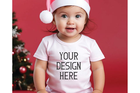 Christmas Cute Baby Girls Mockups Bundle Mock Up Photo sublimationhouse29 
