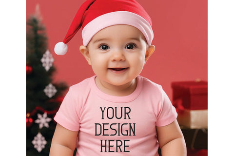 Christmas Cute Baby Girls Mockups Bundle Mock Up Photo sublimationhouse29 
