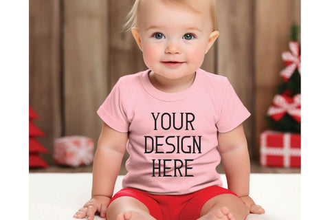 Christmas Cute Baby Girls Mockups Bundle Mock Up Photo sublimationhouse29 