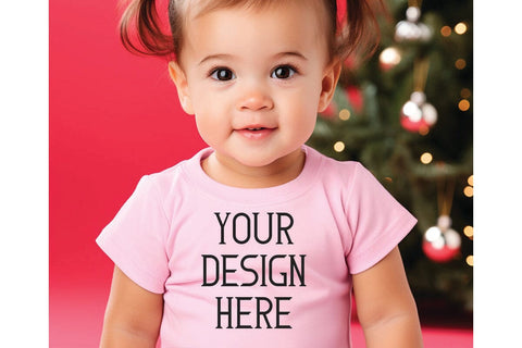 Christmas Cute Baby Pink Mockups Bundle Mock Up Photo sublimationhouse29 