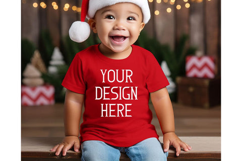 Christmas Cute Baby Red Mockups Bundle Mock Up Photo sublimationhouse29 