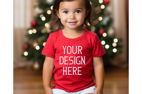 Christmas Cute Baby Red Mockups Bundle Mock Up Photo sublimationhouse29 