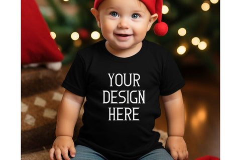 Christmas Cute Baby Red Mockups Bundle Mock Up Photo sublimationhouse29 