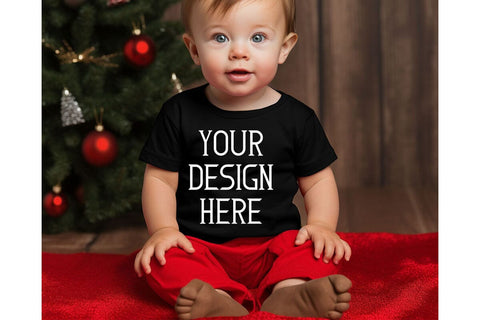 Christmas Cute Baby Red Mockups Bundle Mock Up Photo sublimationhouse29 