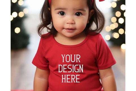 Christmas Cute Baby Red Mockups Bundle Mock Up Photo sublimationhouse29 
