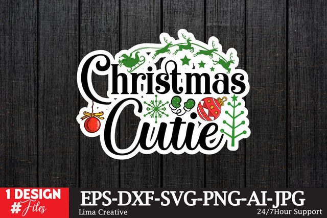 Christmas Cutie Sticker ,Christmas Sticker SVG ,Christmas SVG Cut File,Christmas Sticker PNG,Christmas Sticker DEsign Bundle, Christmas SVG BUndle,Christmas Sublimation, Sublimation PNG,Christmas Clip Art SVG Insomnia Std 
