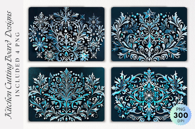 Christmas Cutting Board PNG Design Sublimation Regulrcrative 