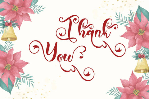 Christmas Dainty Font Prasetya Letter 