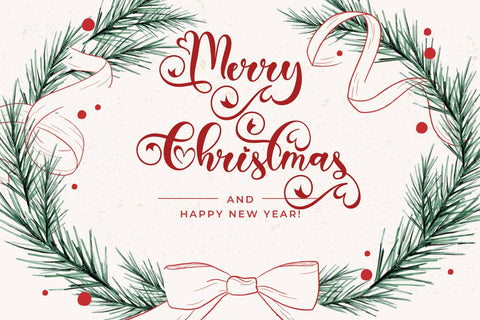 Christmas Dainty Font Prasetya Letter 