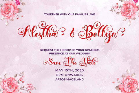 Christmas Dainty Font Prasetya Letter 