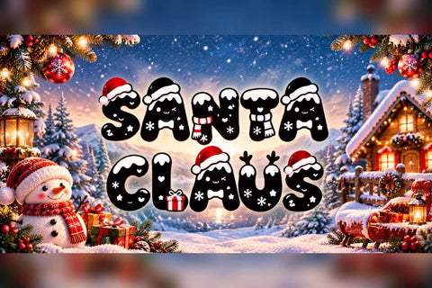 Christmas Dariona Font Prasetya Letter 