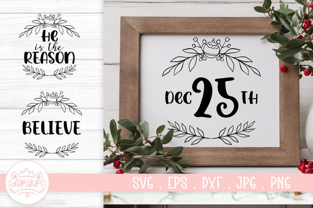Christmas Decoration SVG Cut File SVG dapiyupi store 