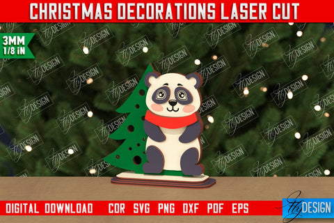 Christmas Decorations Bundle | Gift Idea | Decorative Figurine | Table Statuette | CNC Files SVG Fly Design 