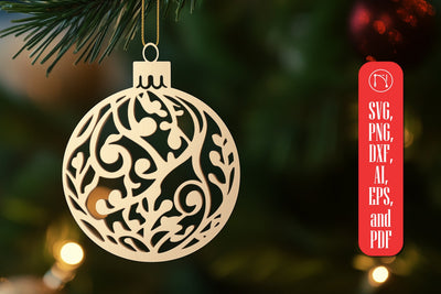 Christmas Decorations SVG Cut File SVG MD JOYNAL ABDIN 
