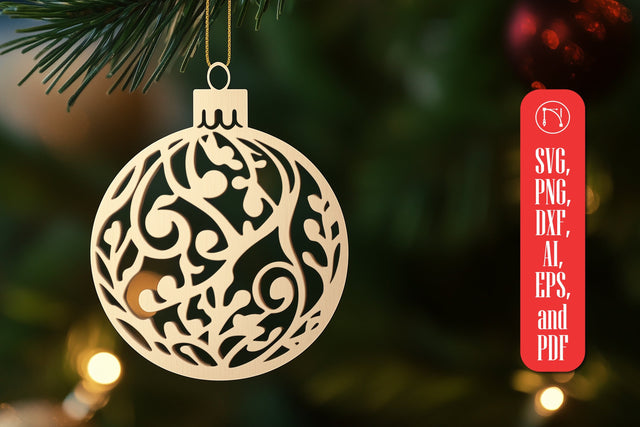 Christmas Decorations SVG Cut File SVG MD JOYNAL ABDIN 