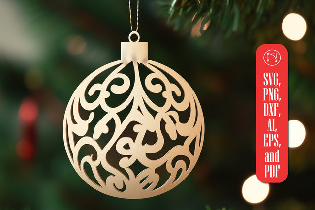 Christmas Decorations SVG Cut File SVG MD JOYNAL ABDIN 