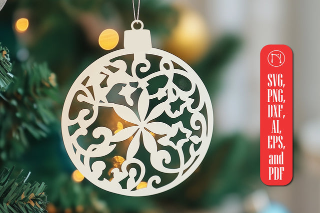 Christmas Decorations SVG Cut File SVG MD JOYNAL ABDIN 