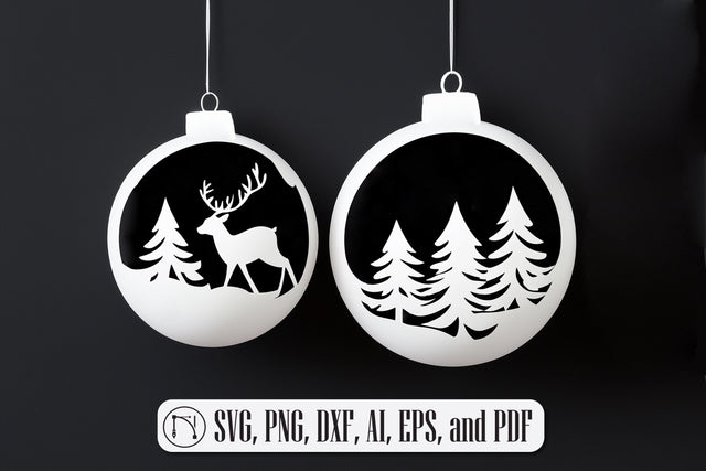 Christmas Decorations SVG Cut File SVG MD JOYNAL ABDIN 