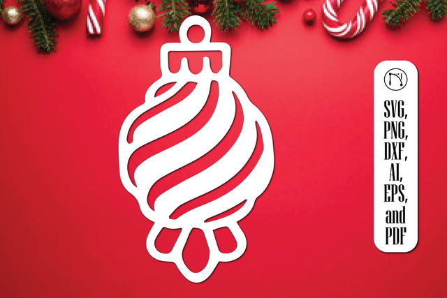 Christmas Decorative Ball SVG Cut File SVG MD JOYNAL ABDIN 