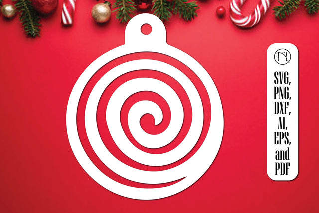 Christmas Decorative Ball SVG Cut File SVG MD JOYNAL ABDIN 