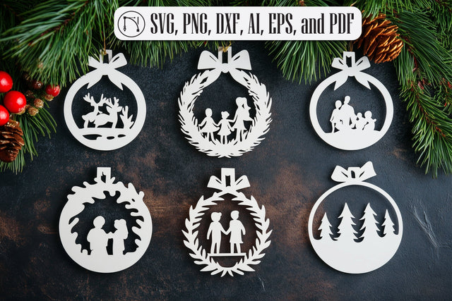 Christmas Decorative SVG cut file SVG MD JOYNAL ABDIN 
