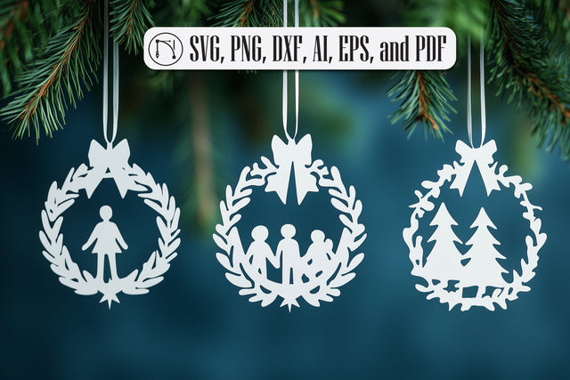Christmas Decorative SVG cut file SVG MD JOYNAL ABDIN 