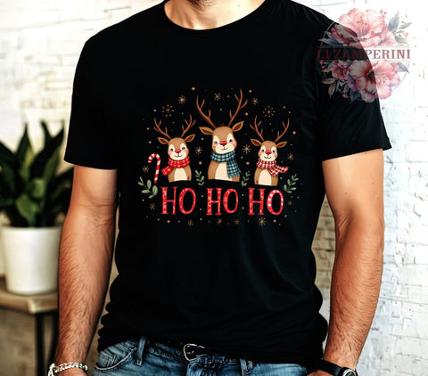 Christmas Deer, Reindeer PNG, Digital Download, Sublimation Art, Holiday Decor, Cute Reindeer, Festive Graphics, Merry Christmas Sublimation Li Zamperini 