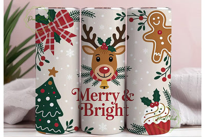 Christmas Delight Tumbler Wrap Sublimation PixelChick 